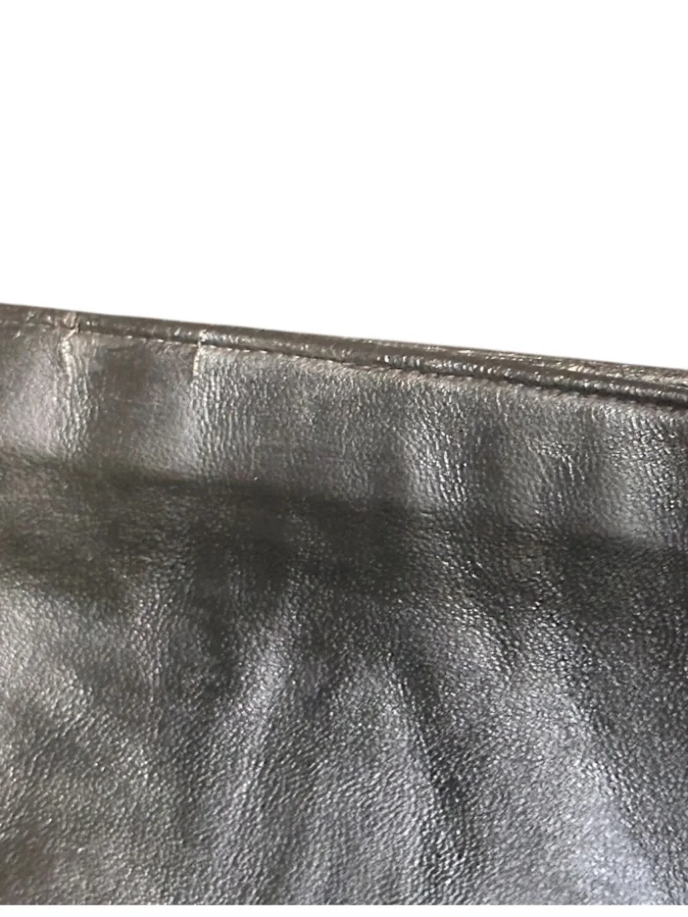 Authentic Black Chanel Cosmetic Pouch Bag